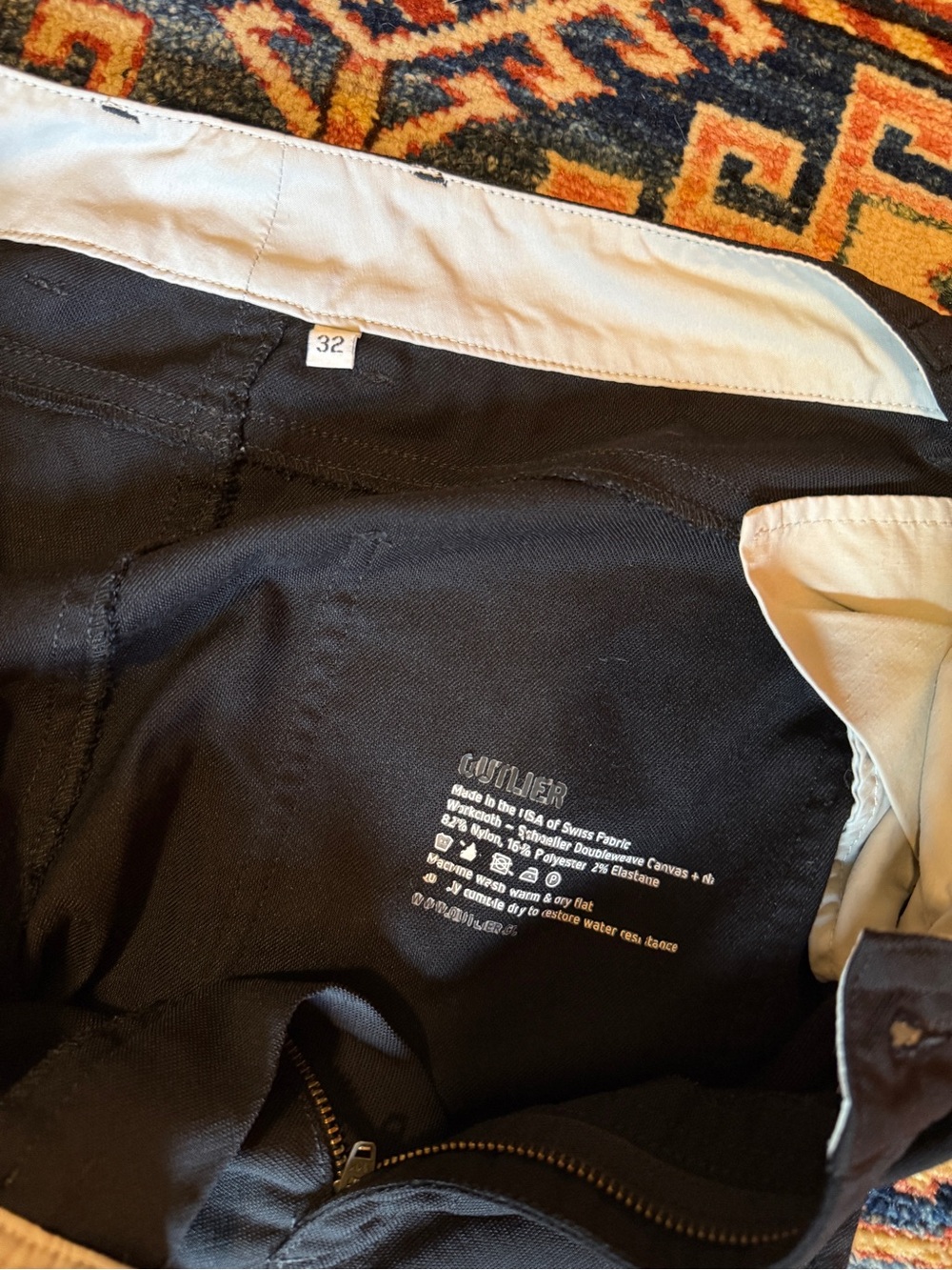 Outlier Men’s pants black #10 - Picture 2 of 2